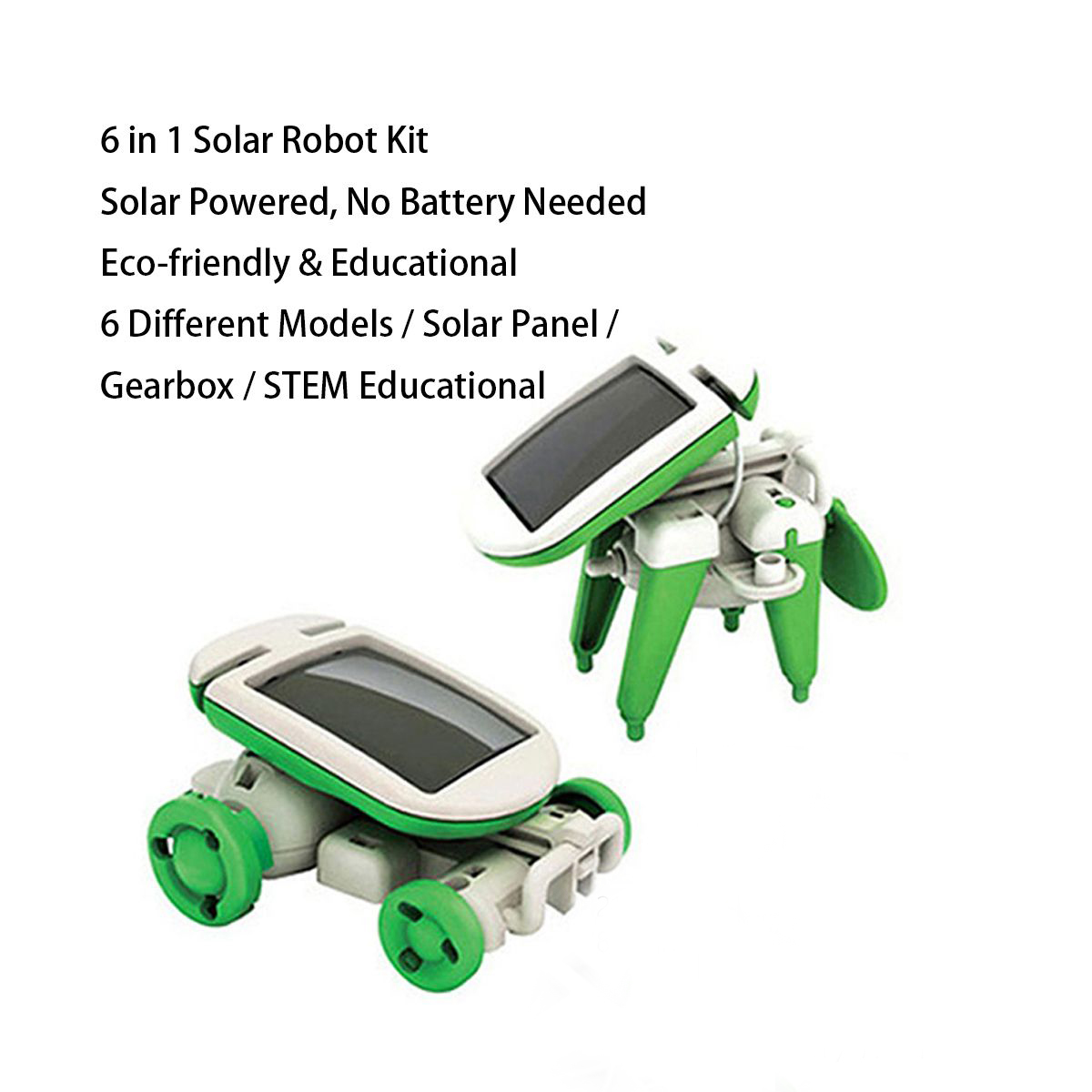 6-in-1 Solar Robot STEM Kit - Image 5
