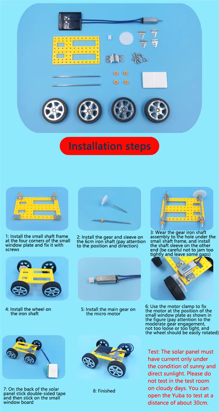 Solar Car DIY STEM Kit - Image 6